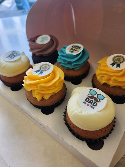 Father's Day  Cupcake Gift Boxes