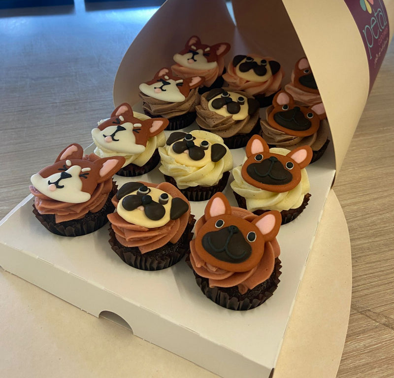 Dog Themed Cupcake