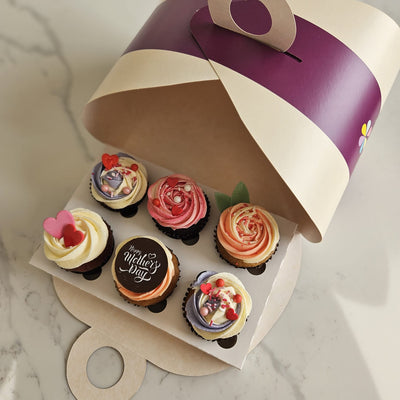 Mother's Day Cupcake Gift Boxes