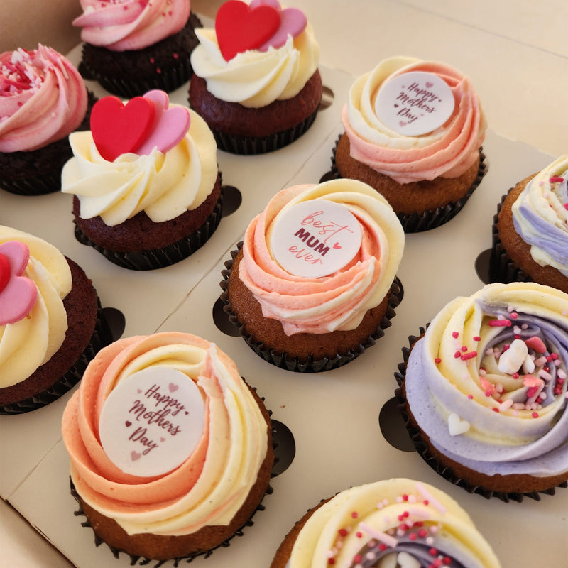 Best Mum Ever! - Cupcake Gift Boxes