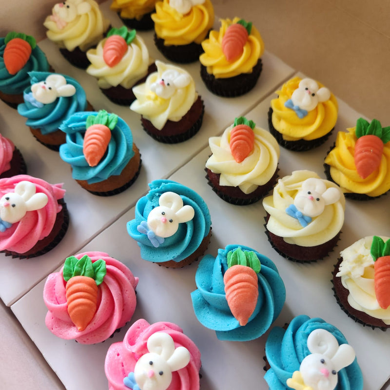 Bunny Themed Cupcake