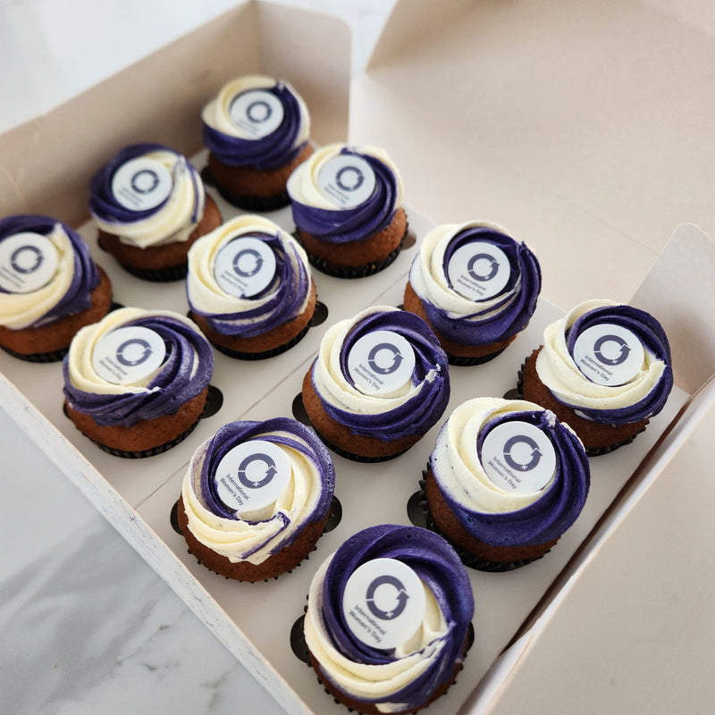 International Womens Day Collection - 12 Cupcakes