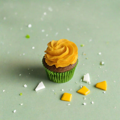 Vegan Salted Caramel Cupcake