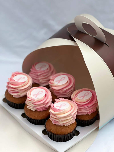 Pink Ribbon Cupcake Packs